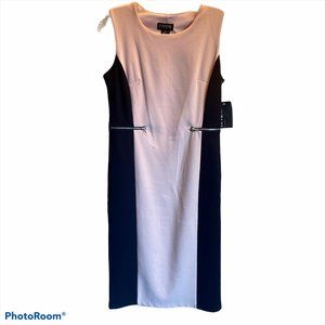 EN FOCUS STUDIO WOMEN BROWN AND BLACK DRESS SIZE 4